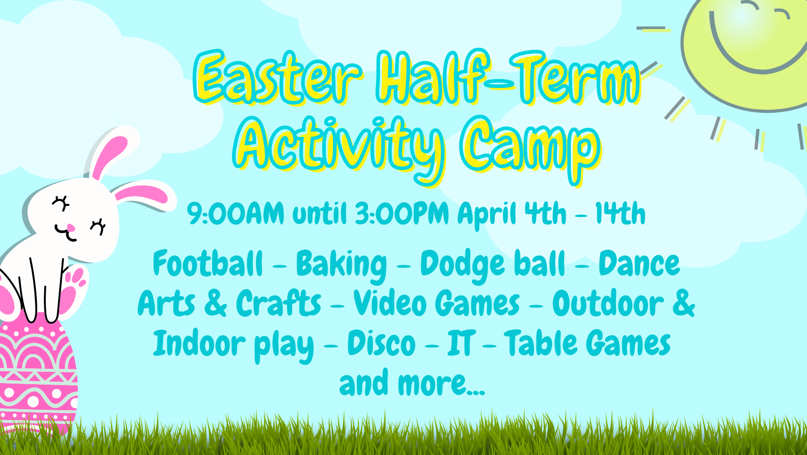 Easter HalfTerm Activity Camp Hunslet Club